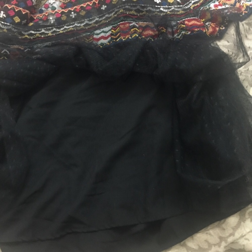 NWT Zara Embroidered Dotted Tulle Top Rare - Picture 7 of 7